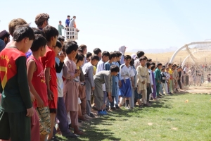 مسابقات دوش میان دانش آموزان مکاتب دایکندی برگزارشد